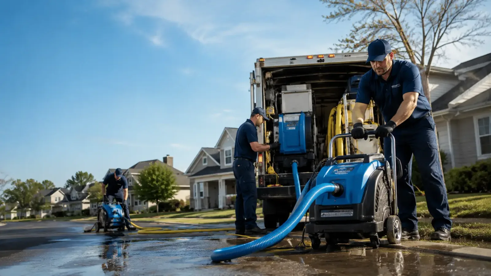 Flood Damage Cleanup in Pursglove, WV